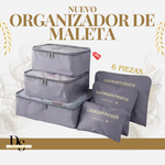 NUEVO Organizador de Maleta KIT VIAJERO X6