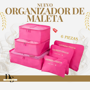 NUEVO Organizador de Maleta KIT VIAJERO X6