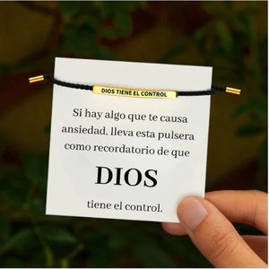 PULSERA DIOS TIENE EL CONTROL